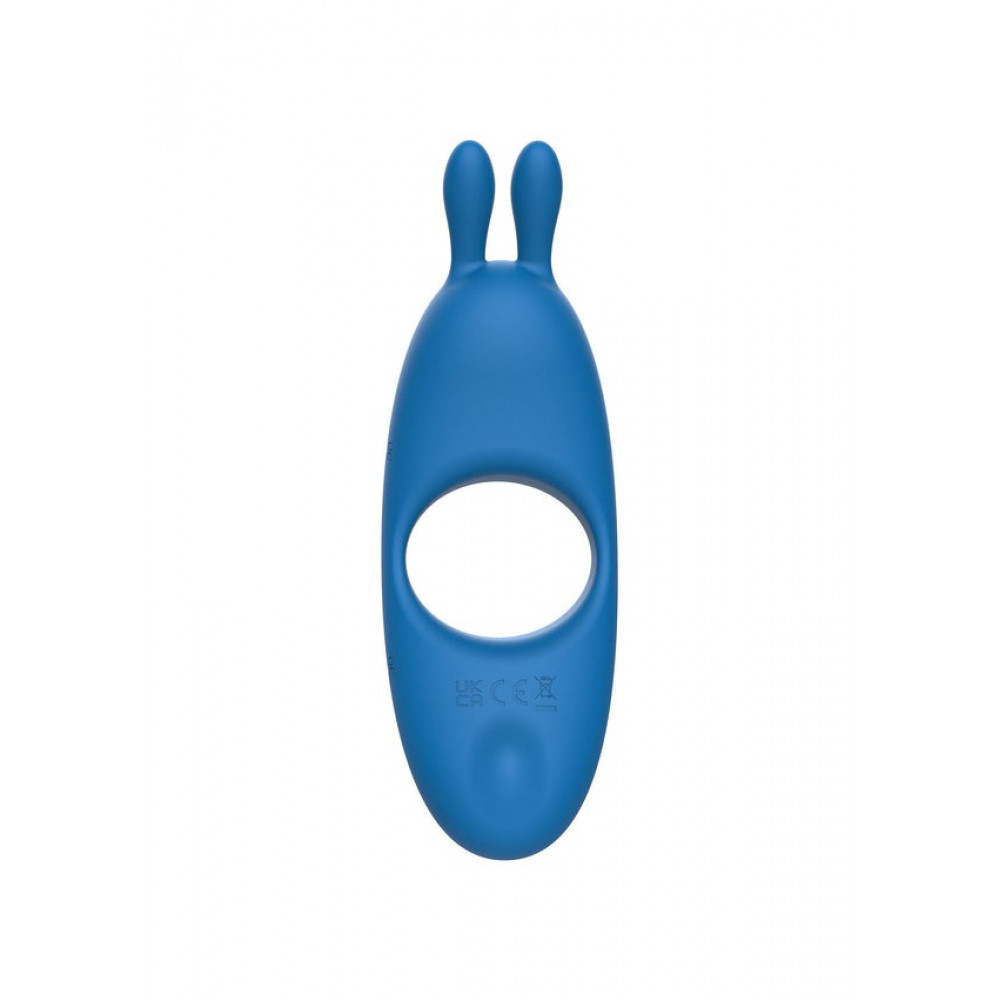  - Перезаряджається парне кільце для пеніса Toy Joy Superhero Couples C-Ring синє 1