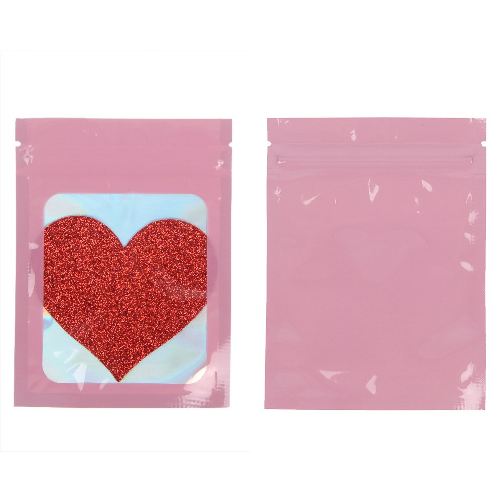 Різне - Пестиси на соски червоні сідочки Star Night з глітером 2