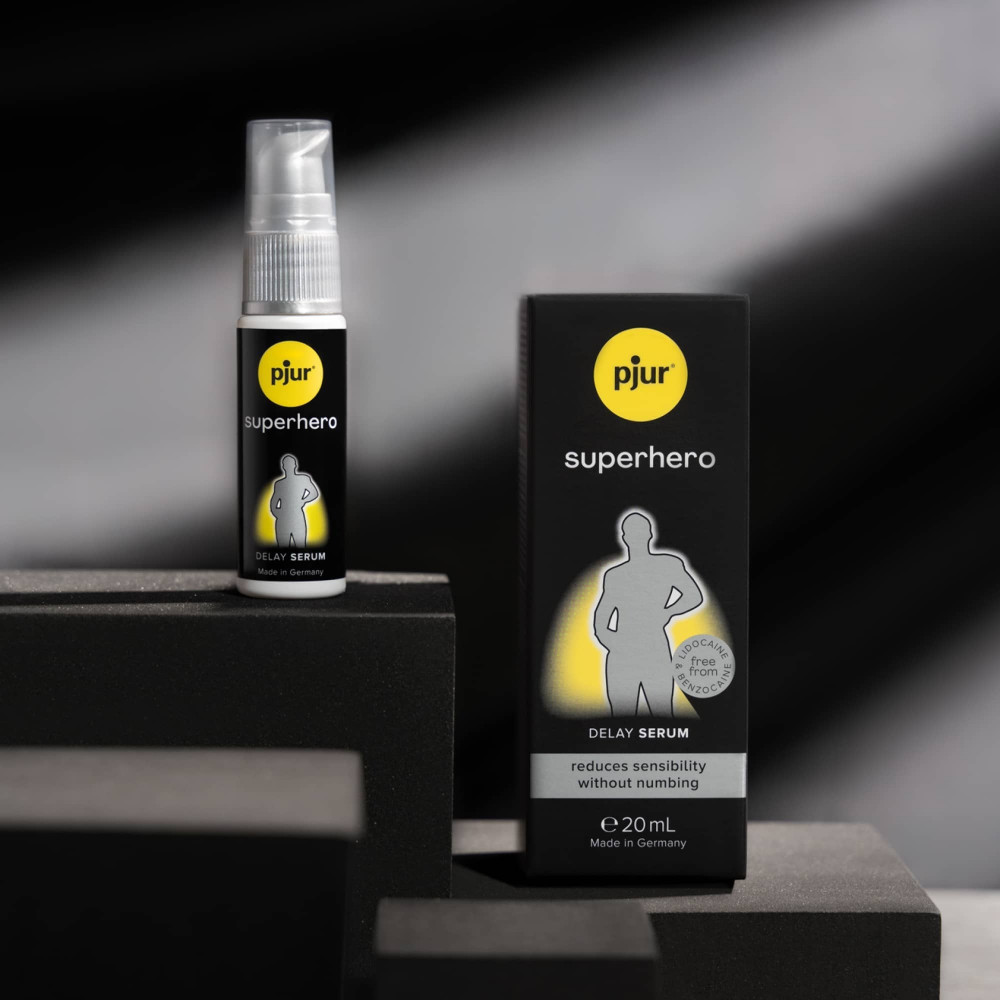 - Пролонгирующая сыворотка PJUR Superhero Serum, 20 мл 1