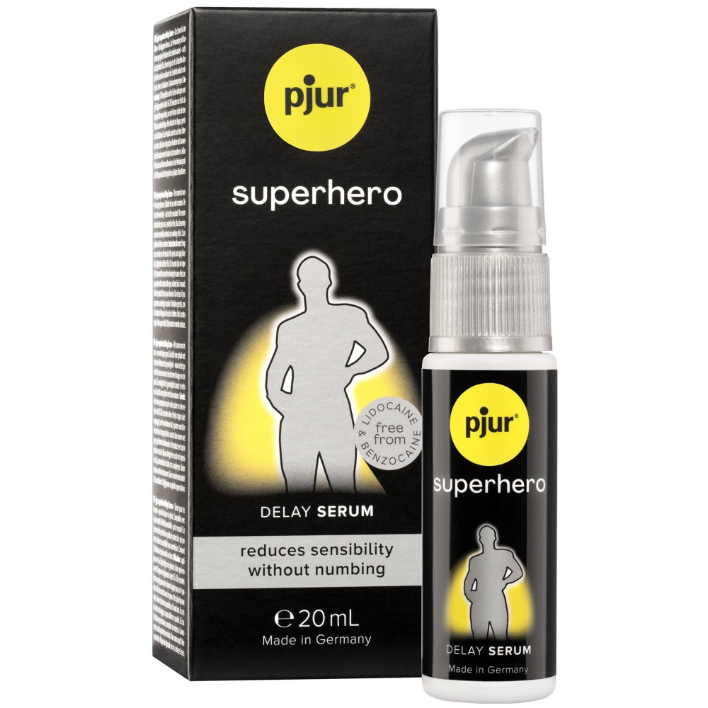 - Пролонгирующая сыворотка PJUR Superhero Serum, 20 мл