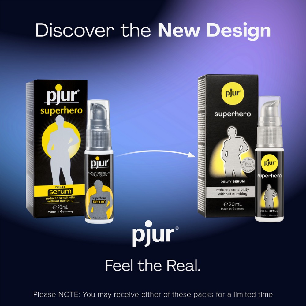 - Пролонгирующая сыворотка PJUR Superhero Serum, 20 мл 2