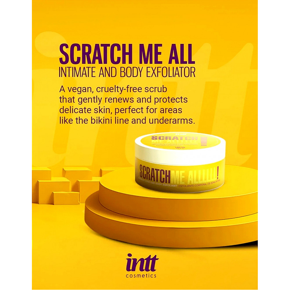 Різне - Скраб для тела Intt SCRATCH ME ALLLL! гель с микросферами, 100 мл 2