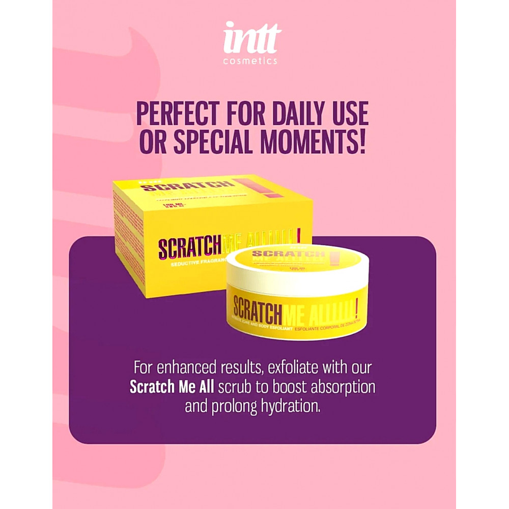 Різне - Скраб для тела Intt SCRATCH ME ALLLL! гель с микросферами, 100 мл 3