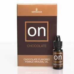 Возбуждающие капли для клитора Sensuva ON Arousal Oil for Her Chocolate (5 мл) со вкусом шоколада