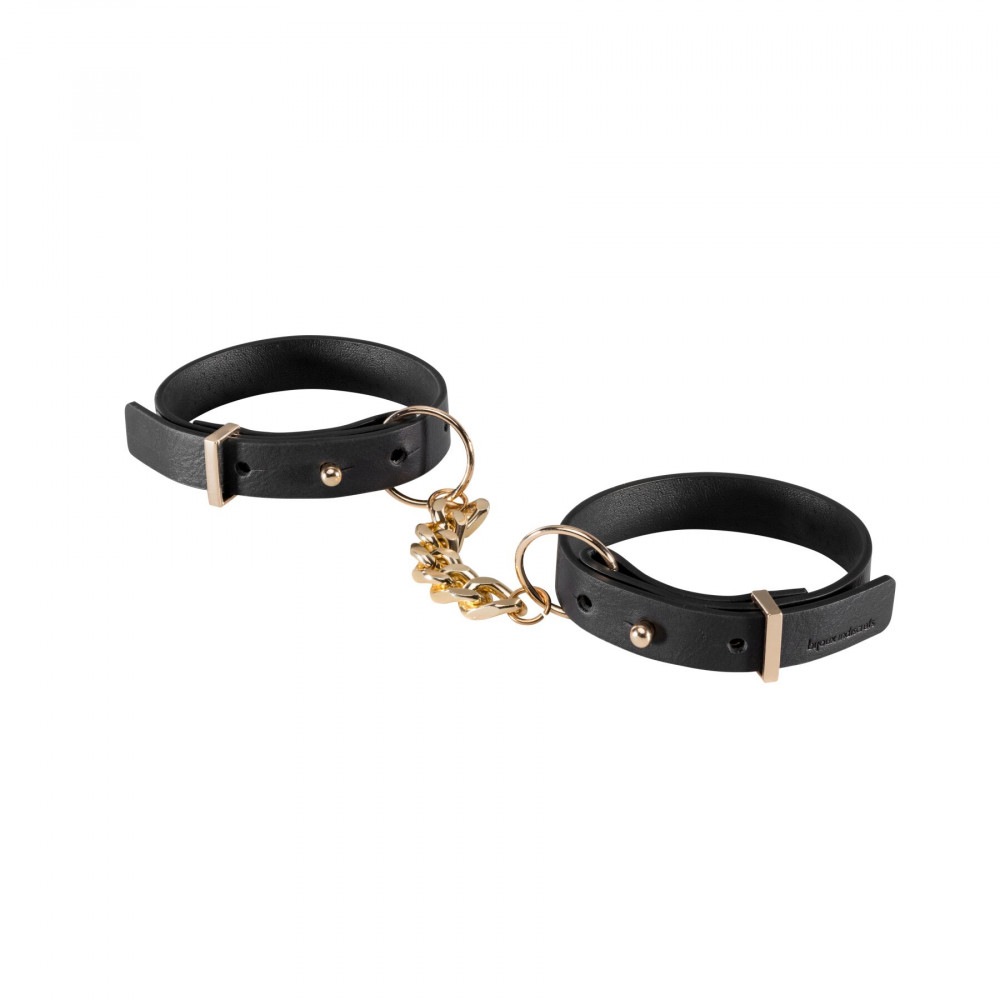 БДСМ наручники - Наручники Bijoux Indiscrets MAZE - Thin Handcuffs Black