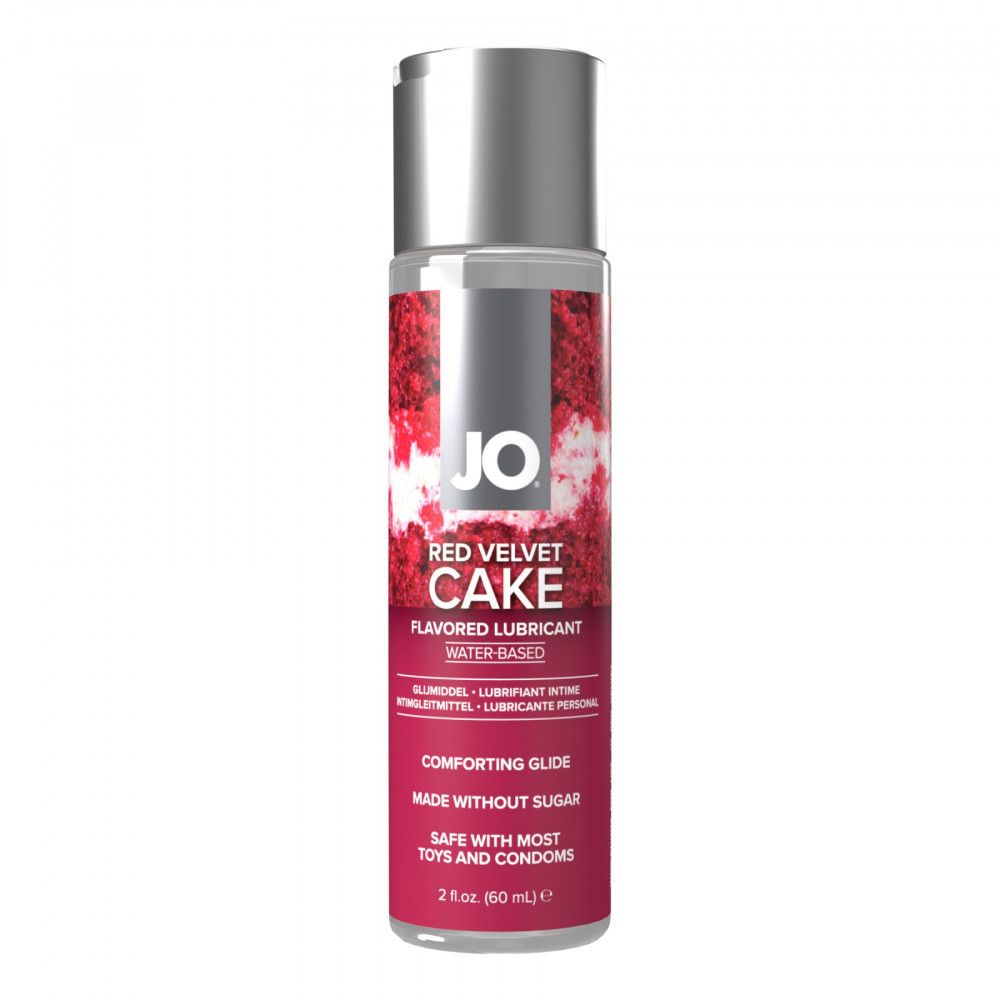 Подарочные наборы - Набор вкусовых смазок System JO Champagne & Red Velvet Cake (2×60 мл), Limited Edition 4