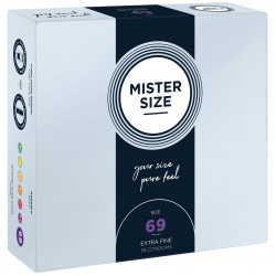 Презервативы Mister Size - pure feel - 69 (36 condoms), толщина 0,05 мм