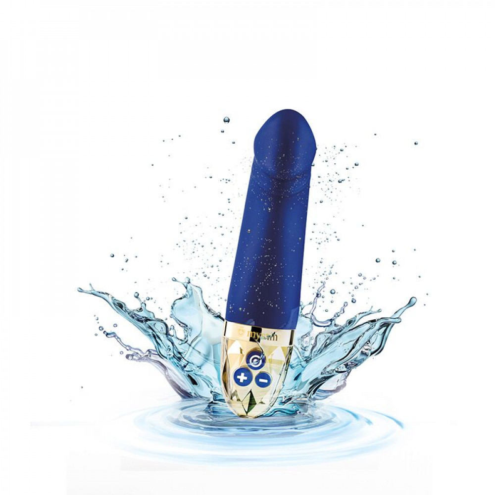 Стимулятор точки G - Вибратор Mystim Real Deal Neil Blue, мощный мотор, 8 режимов 6