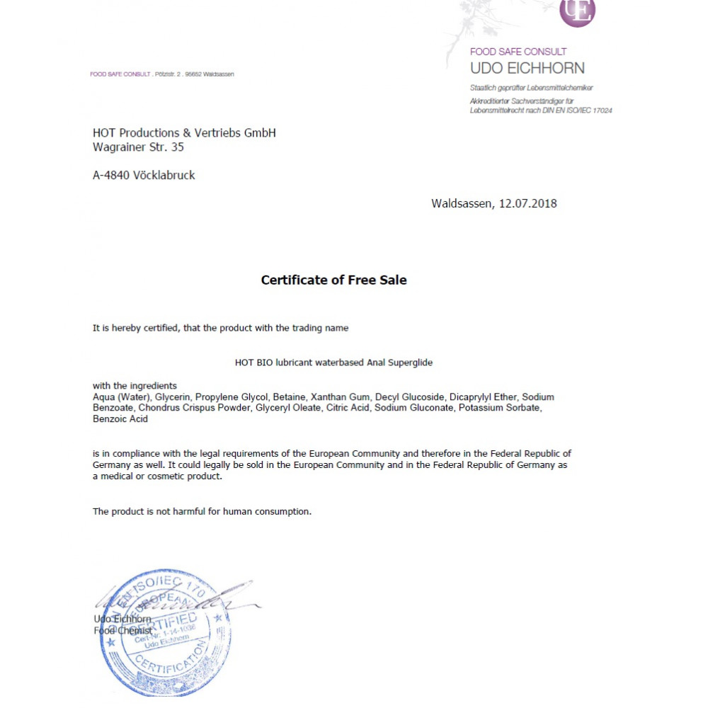 Разное - Согревающий лубрикант на водной основе Hot Bio lubricant Warming, 100 мл 2