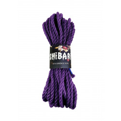 Джутовая веревка для Шибари Feral Feelings Shibari Rope, 8 м сиреневая