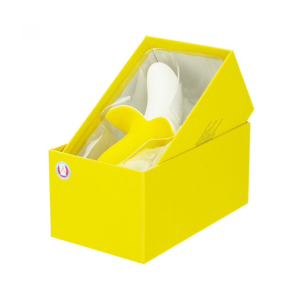 Классический вибратор - Вибратор-банан Banana Bliss Mini Silicone Vibrator, вагинально-клиторальная стимуляция, 10 режимов 5