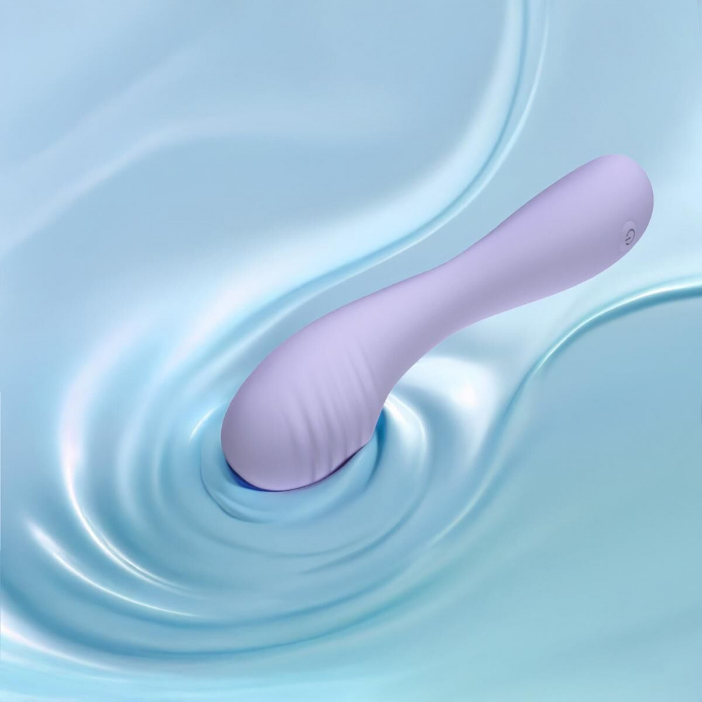 Стимулятор точки G - Вибратор Good Vibes Only - SOFI G-Spot Vibrator Soft Silicone - Purple 8