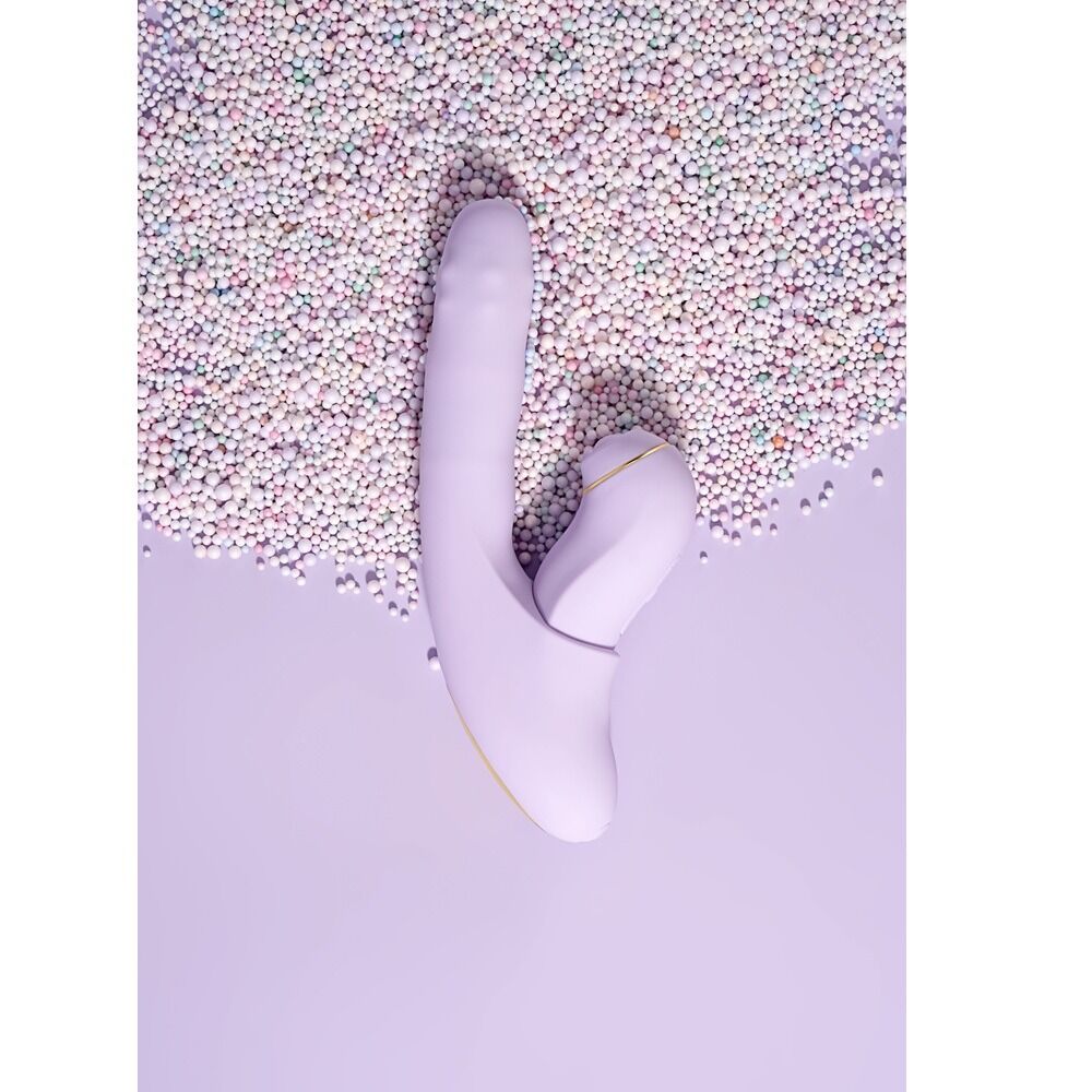 Классический вибратор - Смарт-вибратор 5в1 Svakom DuoGlow, пульсирующий вибратор с бусинами и пульсирующий стимулятор 13