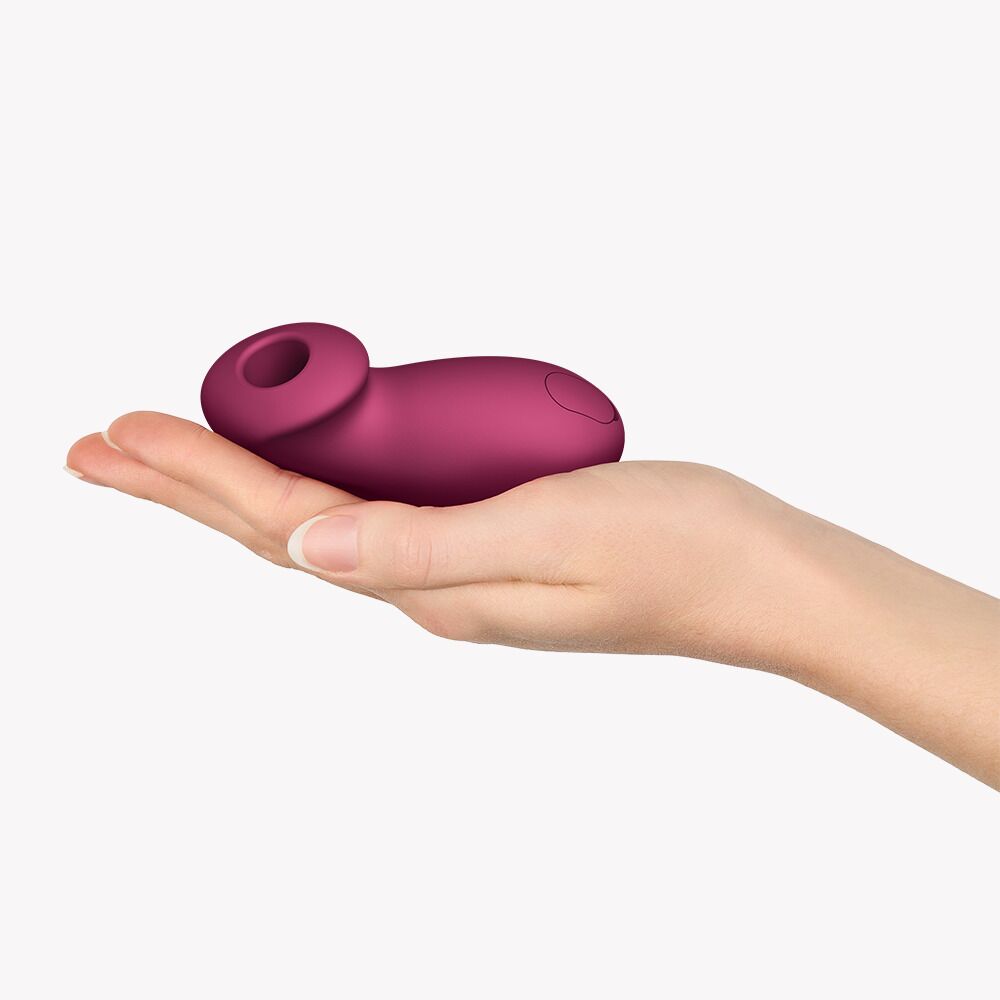 Вакуумний вібратор - Вакуумний стимулятор Fun Factory Desire Wine Red, 11 режимів роботи, перезаряджуваний 4