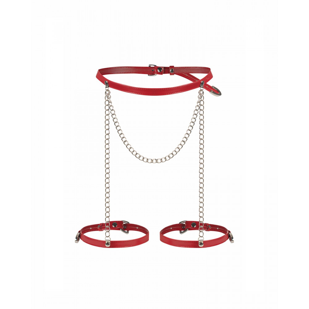  - Пояс з гартерами Obsessive Inferro harness bottom S/M/L 2