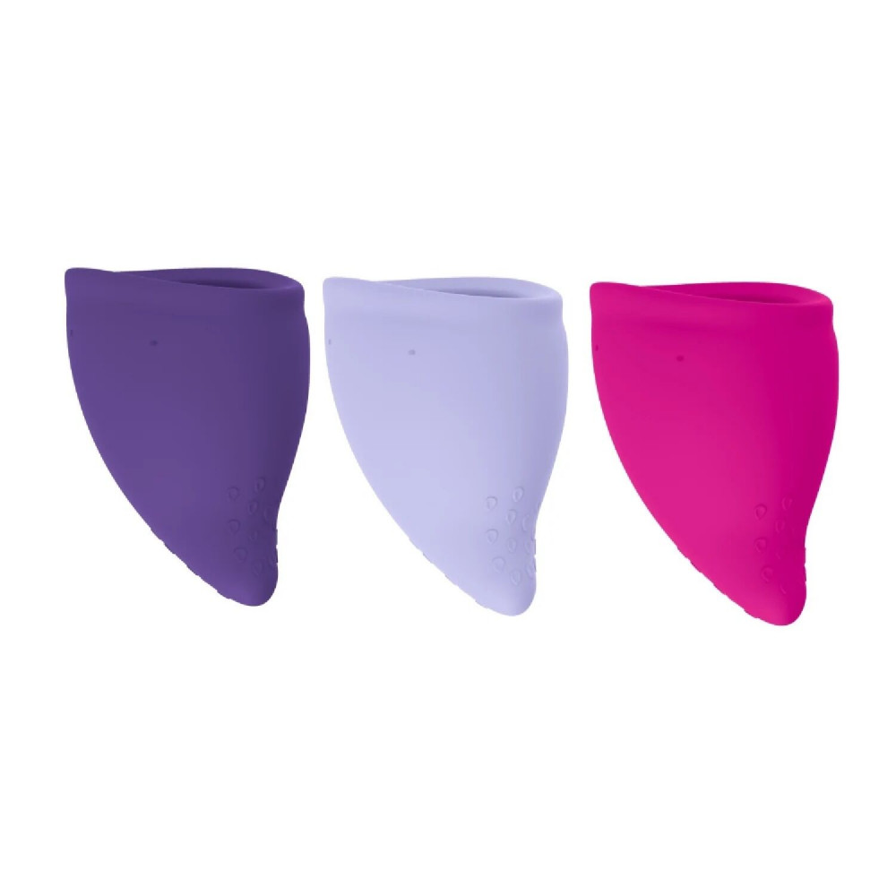 Менструальні чаші - Менструальна чаша Fun Factory FUN CUP SIZE B Black Currant, багаторазова, діаметр 4,3 см, об’єм 30 мл 2