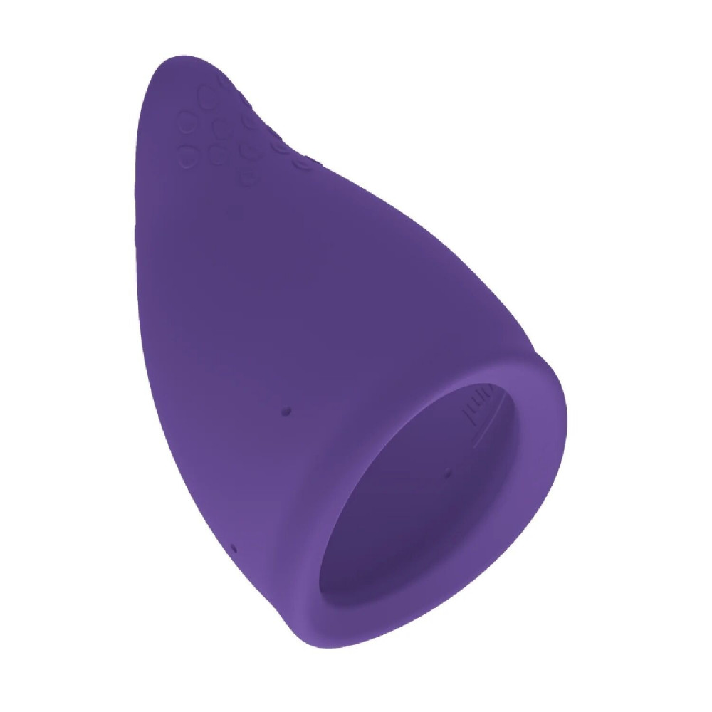 Менструальні чаші - Менструальна чаша Fun Factory FUN CUP SIZE B Black Currant, багаторазова, діаметр 4,3 см, об’єм 30 мл 1