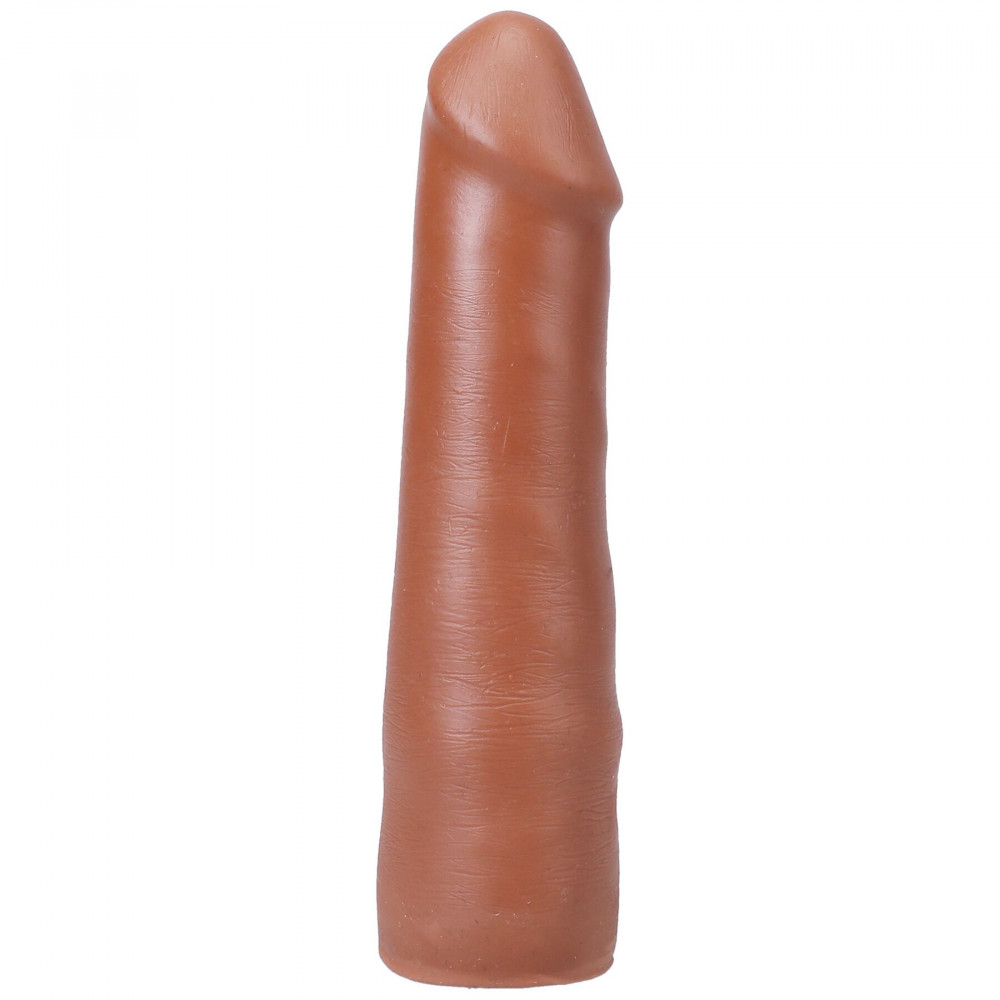Фалоімітатор - Фалоімітатор Doc Johnson The Realistic Cock ULTRASKYN - 7 Inch Caramel 2