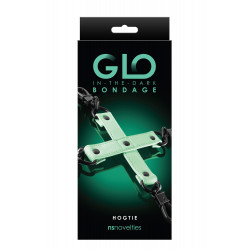 Система фиксации светящаяся NS Novelties GLO BONDAGE HOG TIE