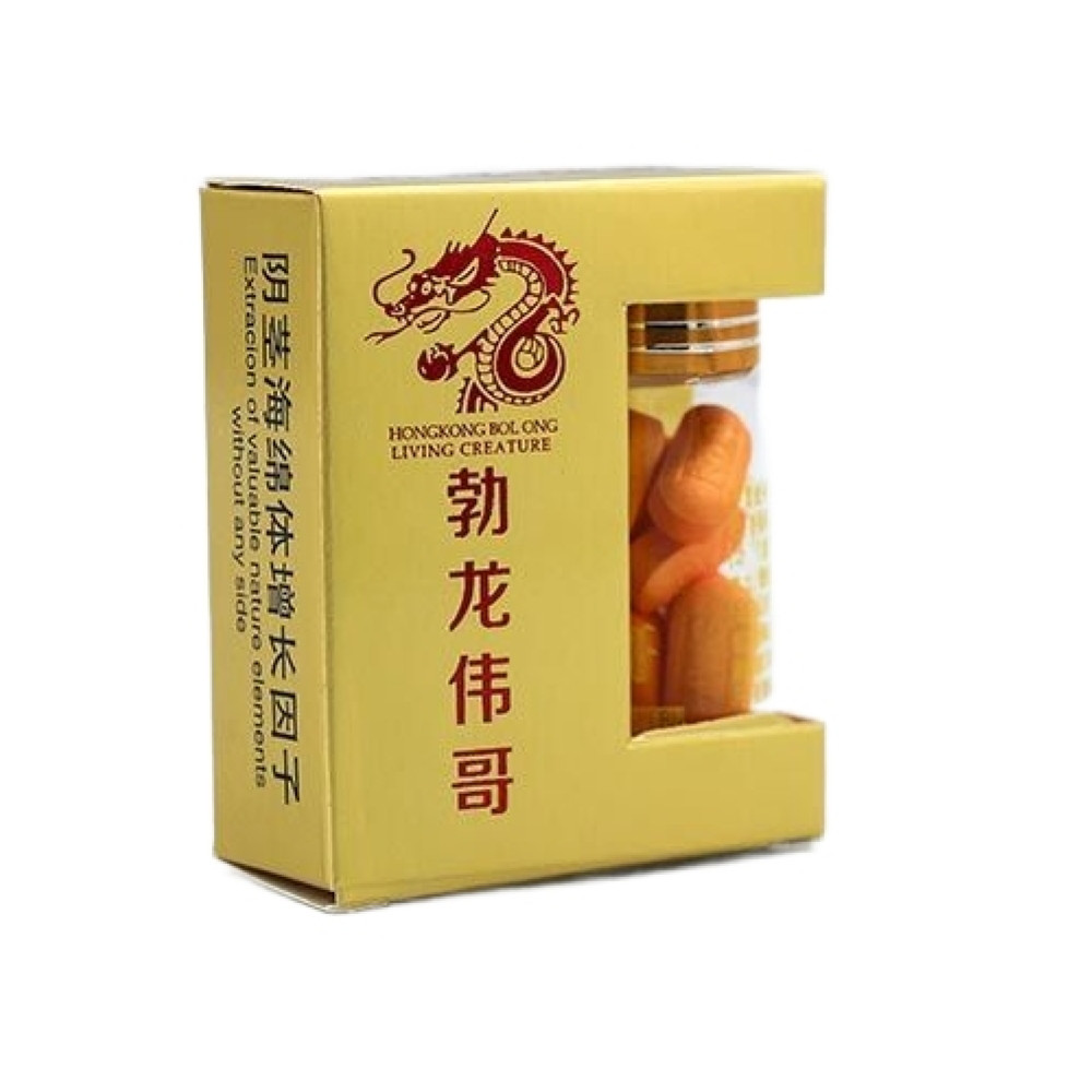 Возбуждающие препараты - Таблетки мужские Золотой Дракон для потенции, 10 шт