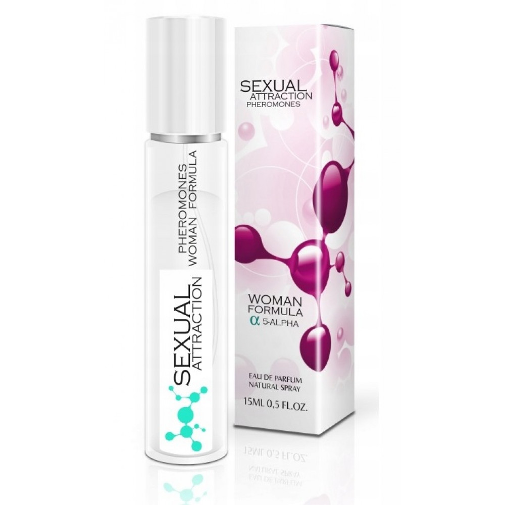 Різне - Туалетна вода з феромонами для жінок Sexual Attraction Feromony for Women, 15 ml