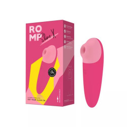 Вакуумный клиторальный стимулятор ROMP Shine X, розовый