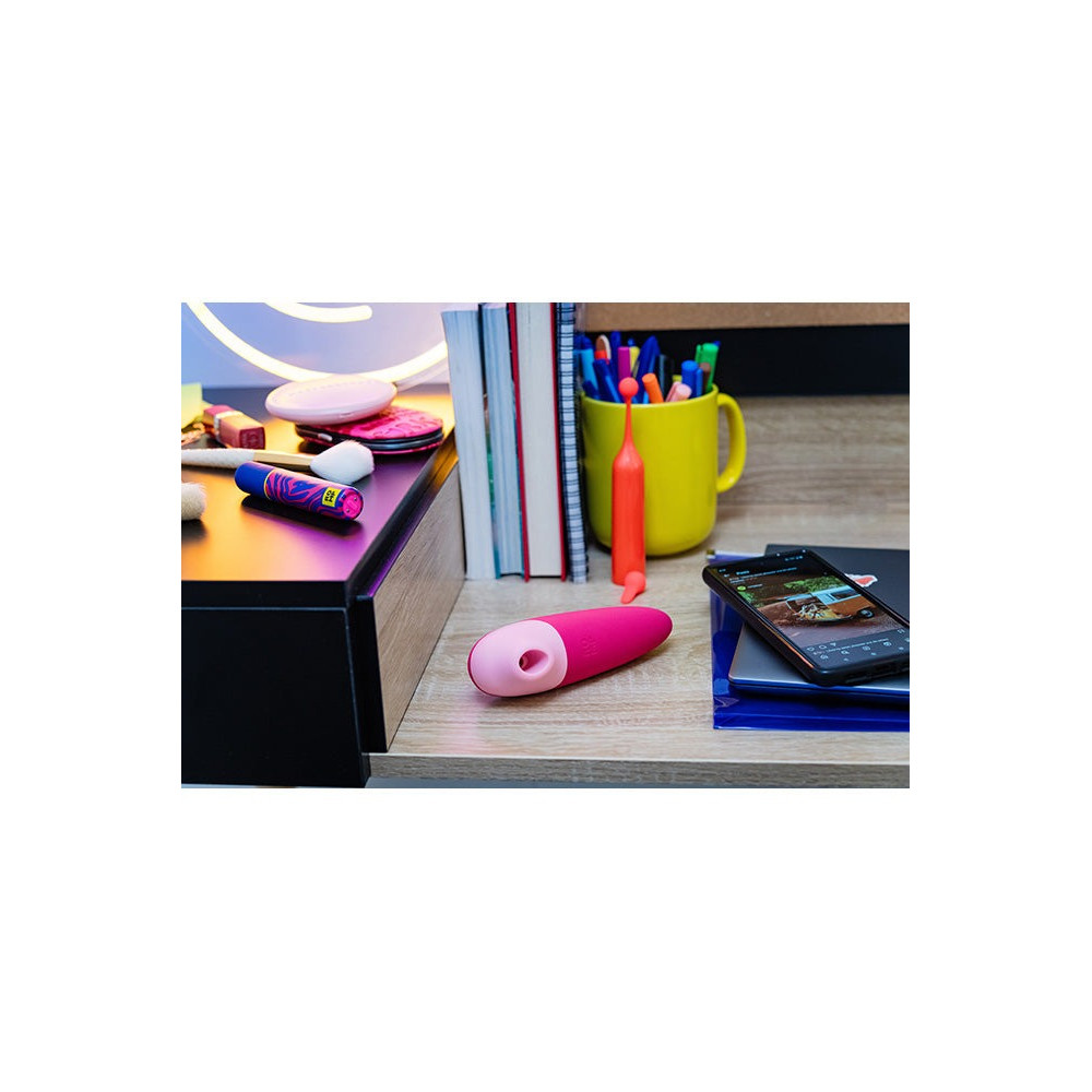 Різне - Вакуумний кліторальний стимулятор ROMP Shine X, рожевий 8