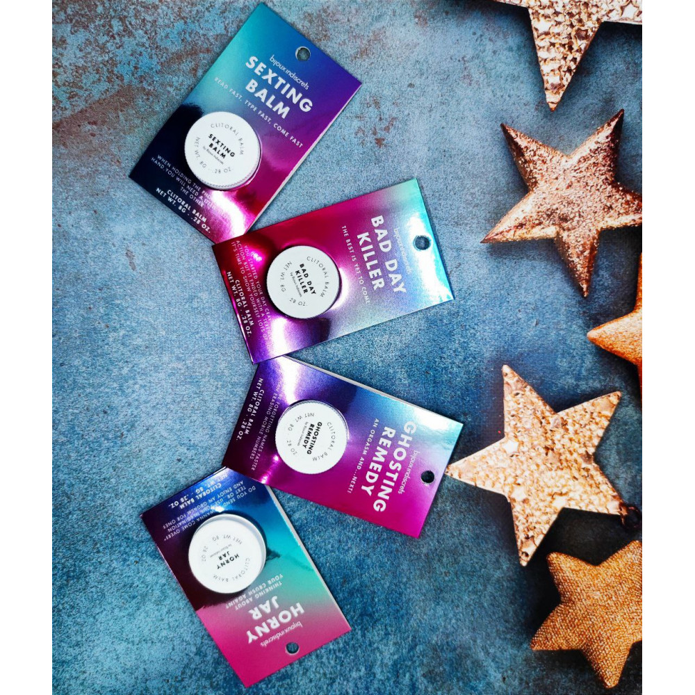 Средства для возбуждения - Возбуждающий бальзам для клитора Bijoux Indiscrets Clitherapy: HORNY JAR аромат сандала 4