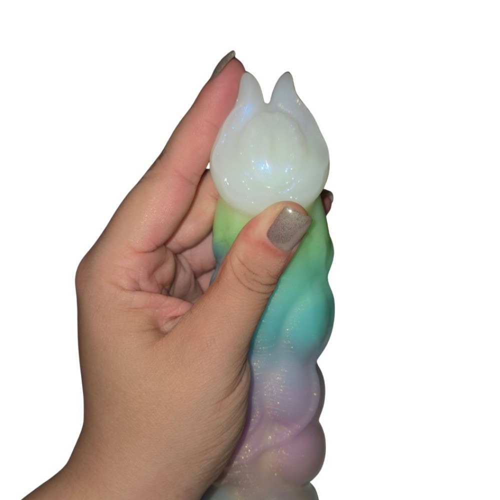 Різне - Вібратор люмінесцентний з пультом UNIVIBE Unicorn, кольоровий, 25 х 5.7 см 10