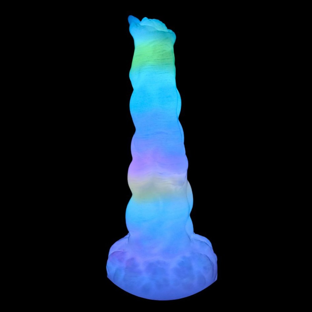 Різне - Вібратор люмінесцентний з пультом UNIVIBE Unicorn, кольоровий, 25 х 5.7 см