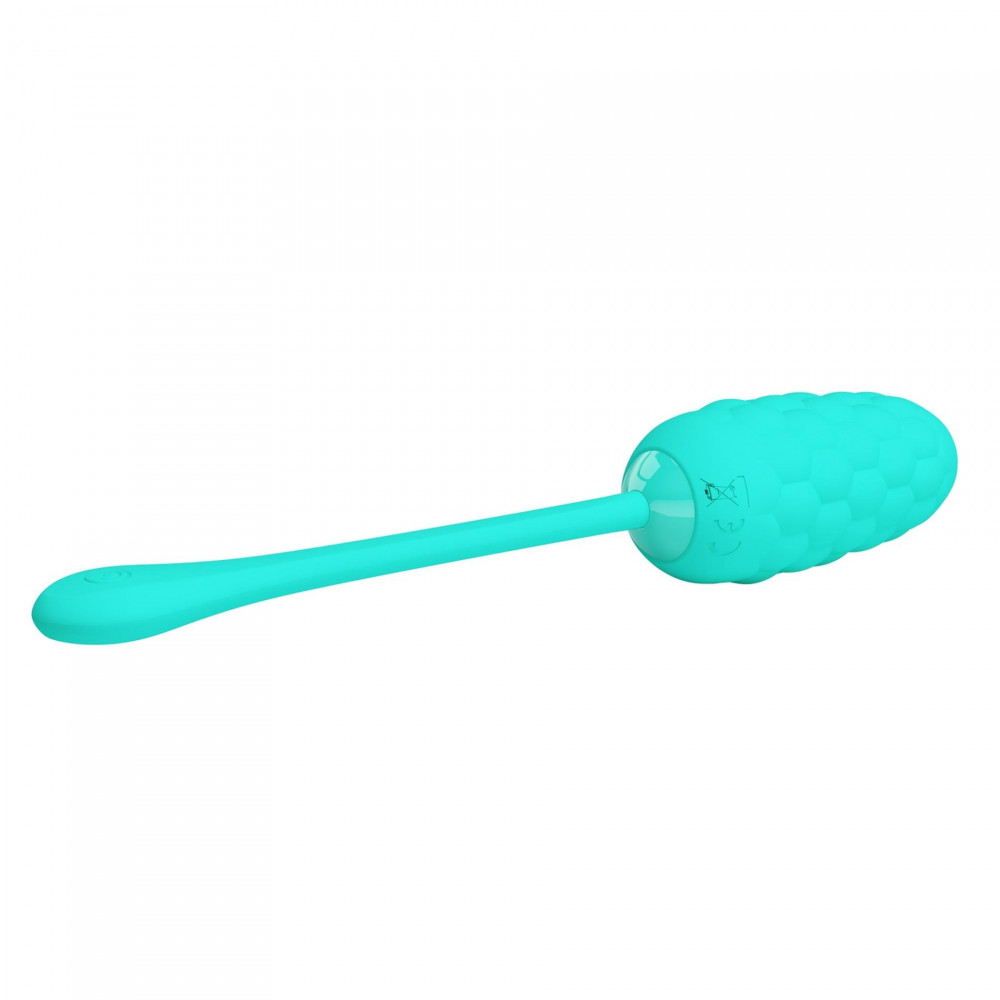 Різне - Віброяйце з рельєфним дизайном Pretty Love - MARINA EGG Green, BI-014708-4 7