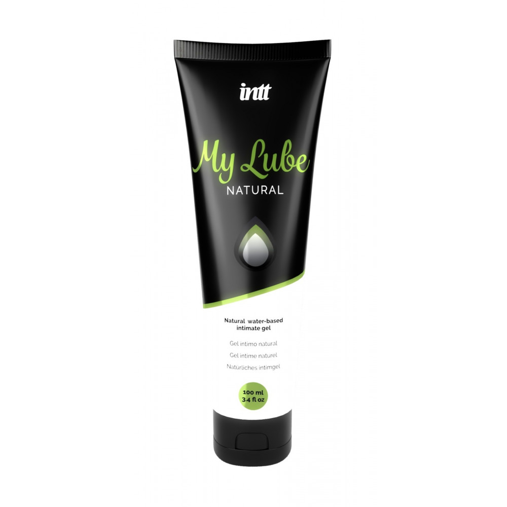  - Інтимне натуральне мастило Intt My Lube Natural на водній основі, 100 мл