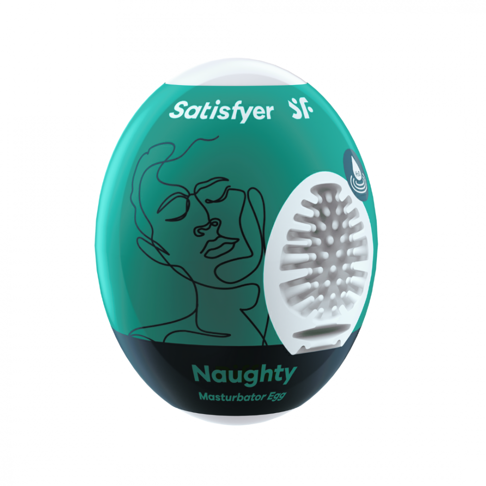 Мастурбатор - Мастурбатор-яйцо Egg Naughty Satisfyer (Германия)