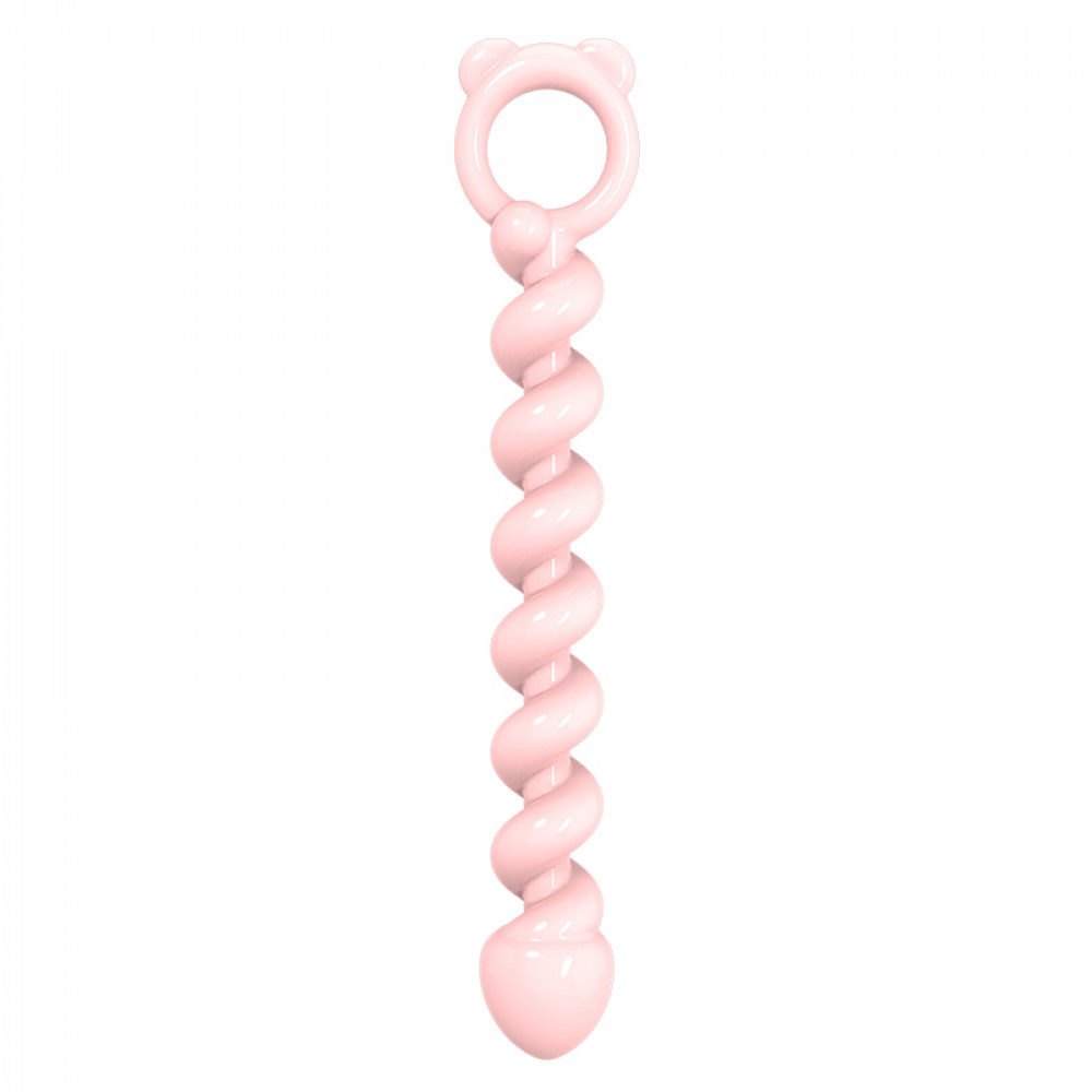Анальные игрушки без вибрации - Анальные бусы Meleon - Intimate Anal Beads, AP-37 1