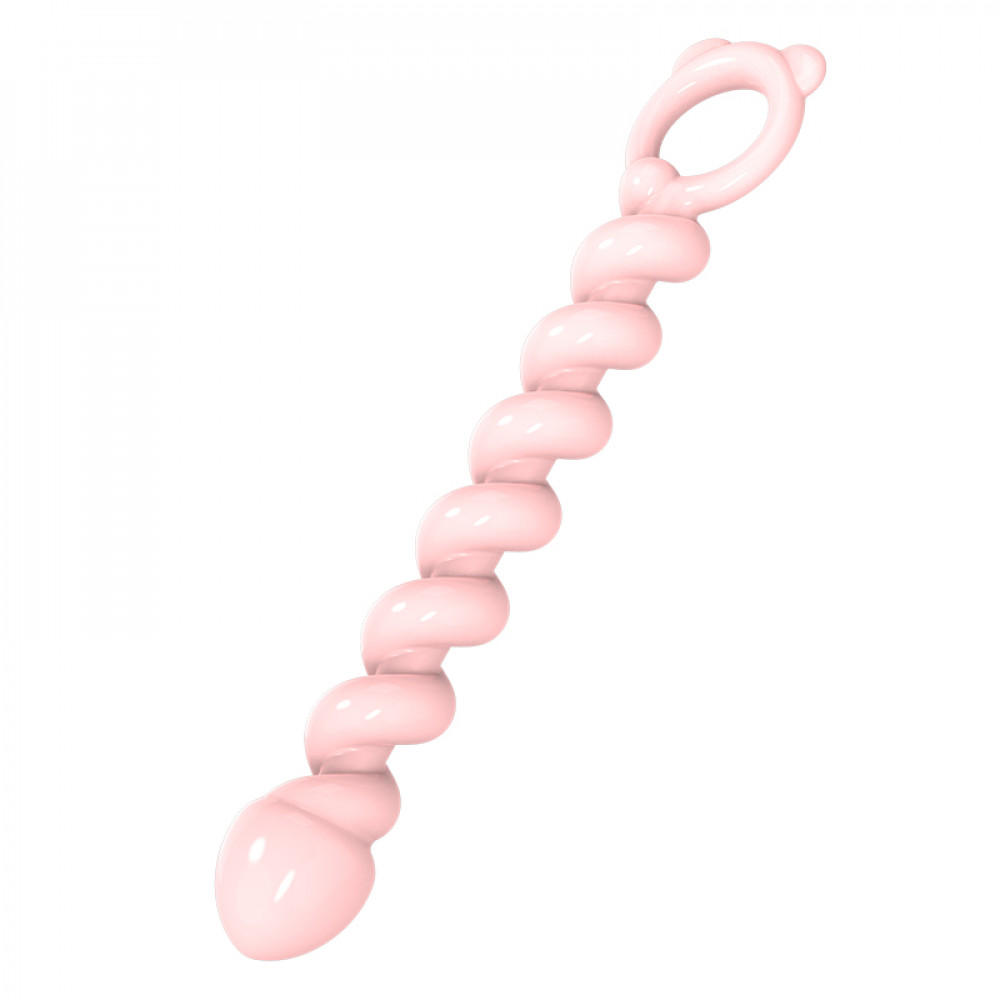 Анальные игрушки без вибрации - Анальные бусы Meleon - Intimate Anal Beads, AP-37 4