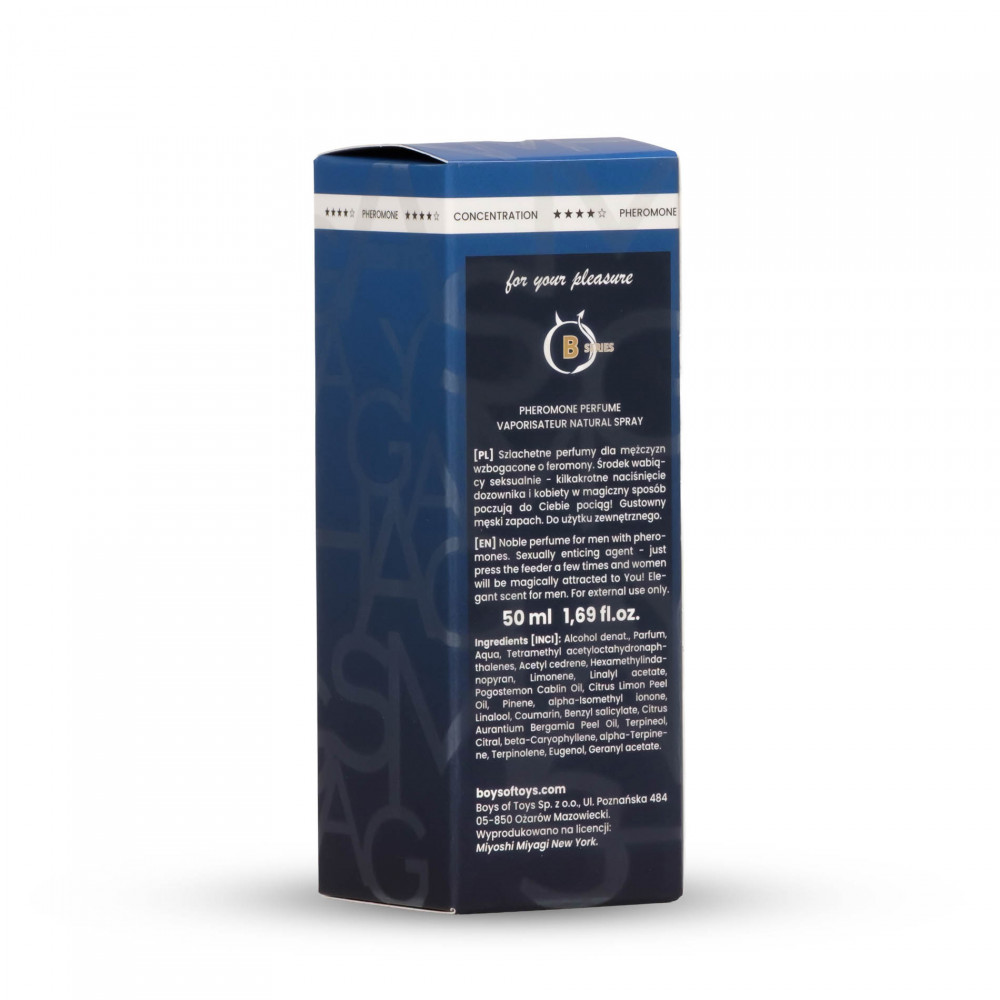 Різне - Духи з феромонами для чоловіків Miyoshi Miyagi INSTINCT for MAN, 50 ml NEW 6