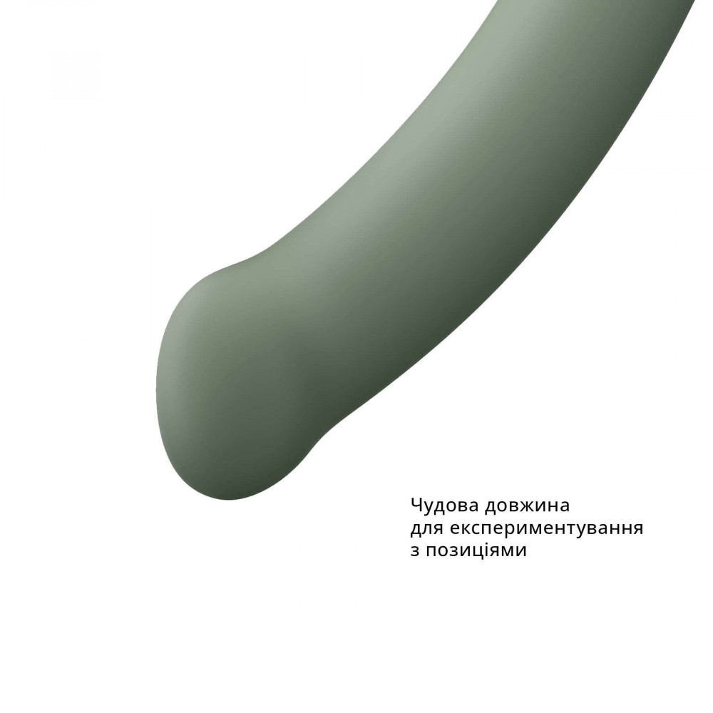Секс игрушки - Фаллоимитатор Fun Factory MAGNUM, оливковый (мятая упаковка!!!) 4