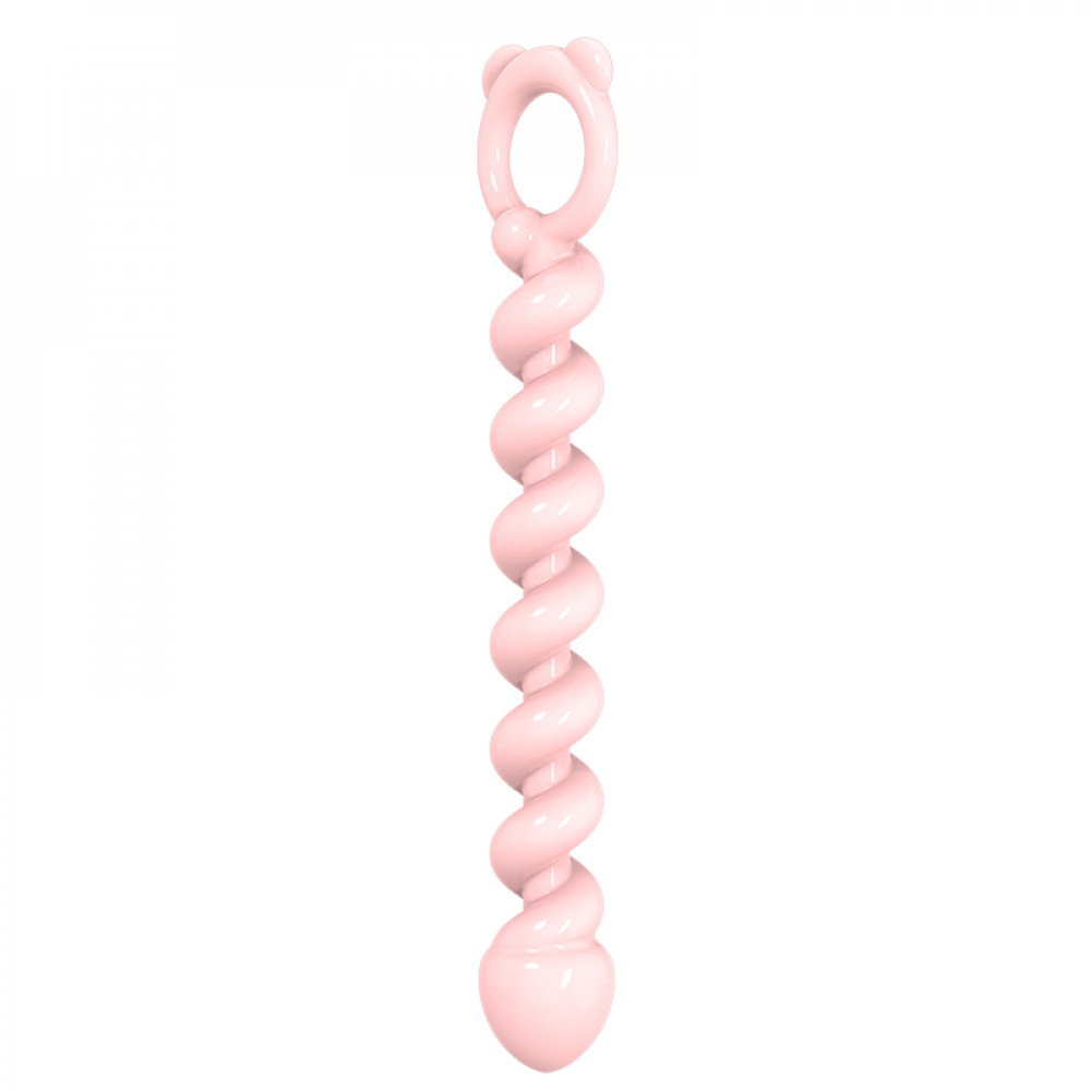 Анальные игрушки без вибрации - Анальные бусы Meleon - Intimate Anal Beads, AP-37 2