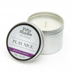 Ароматическая свеча Fifty Shades of Gray Play Nice Vanilla Candle с ароматом ванили, 90 г