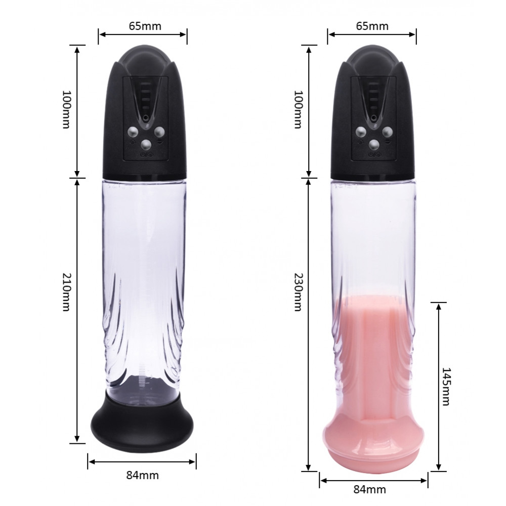 Помпи - Автоматична вакуумна помпа із зарядкою від USB CANWIN Passion Pump Men - P668AU 8
