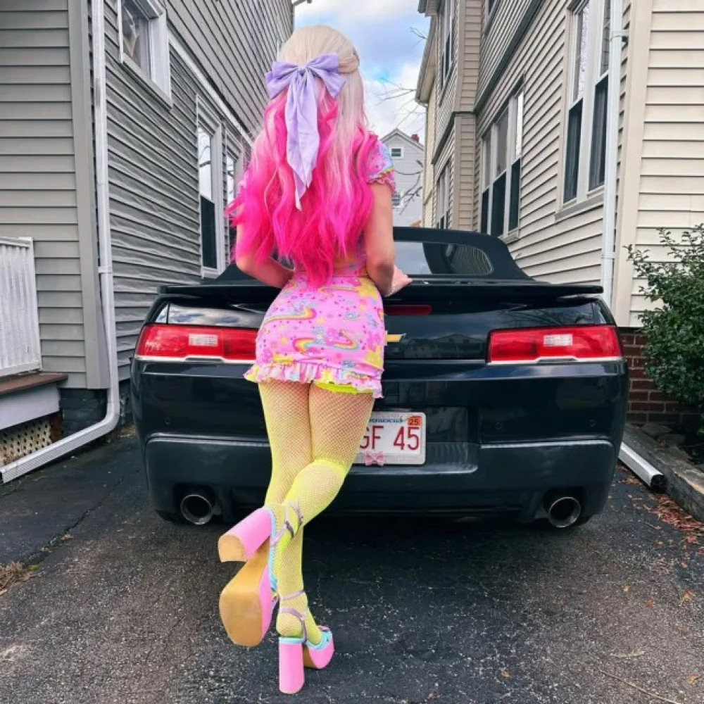 Разное - Колготки сетка телесные Leg Avenue O/S 7