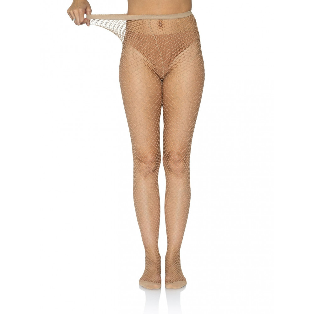Разное - Колготки сетка телесные Leg Avenue O/S 3