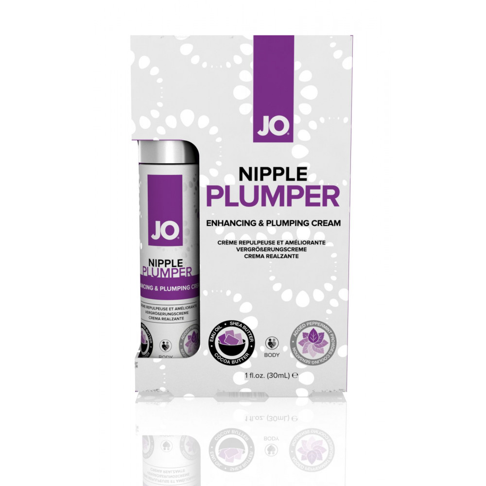 Смазки для женщин - Крем для сосков System JO NIPPLE PLUMPER (30 мл) 1