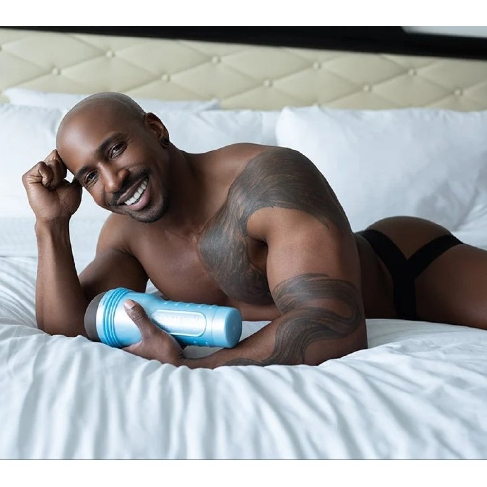  - Маструбатор анус, в колбе, киберкожа, Fleshjack Boys Max Konnor, черный 4