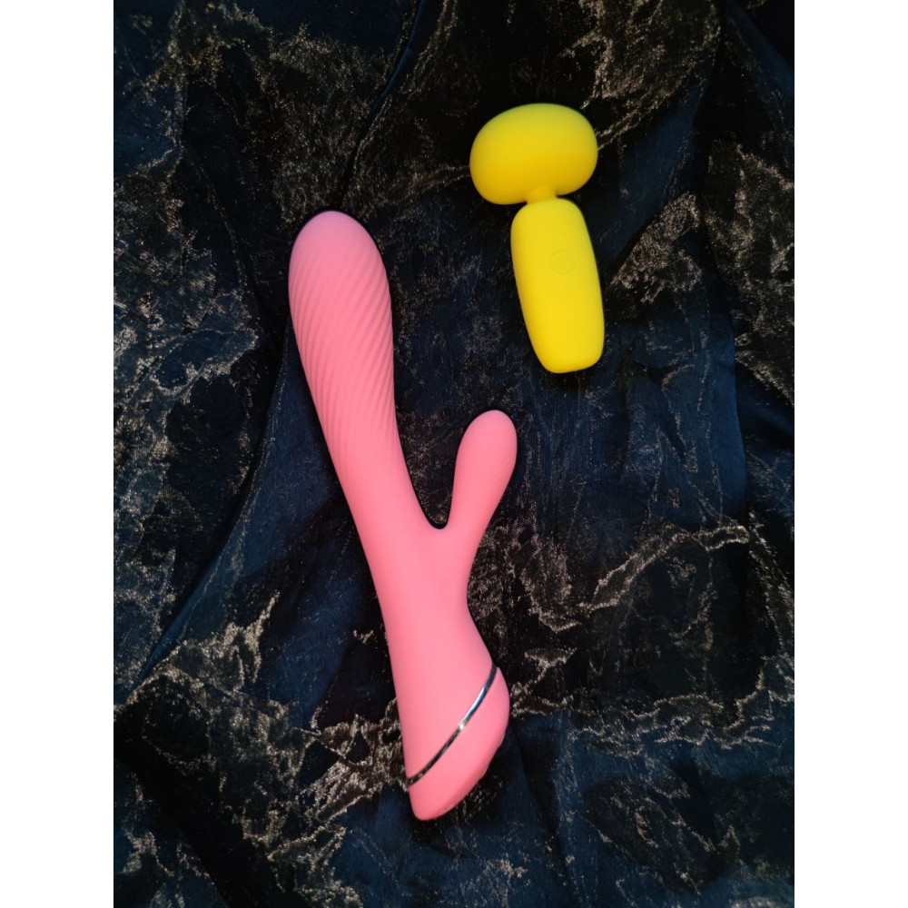 Разное - Мини вибратор микрофон Chisa Lust Ripple Buster, желтый 12