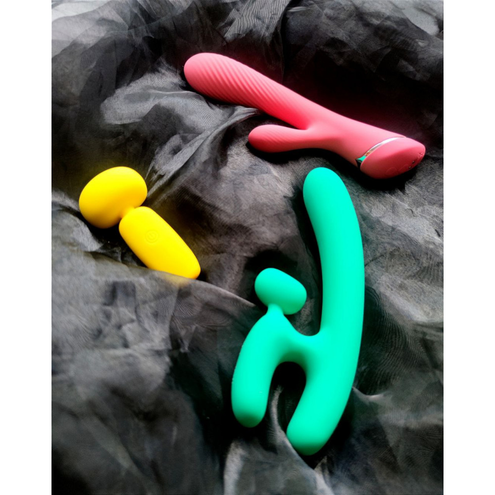 Разное - Мини вибратор микрофон Chisa Lust Ripple Buster, желтый 13