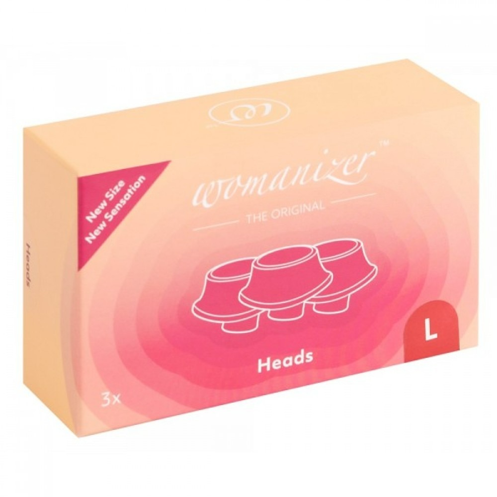 - Сменные насадки на Womanizer Premium, Eco, Classic, Liberty, Starlet 2, красные, размер L 4