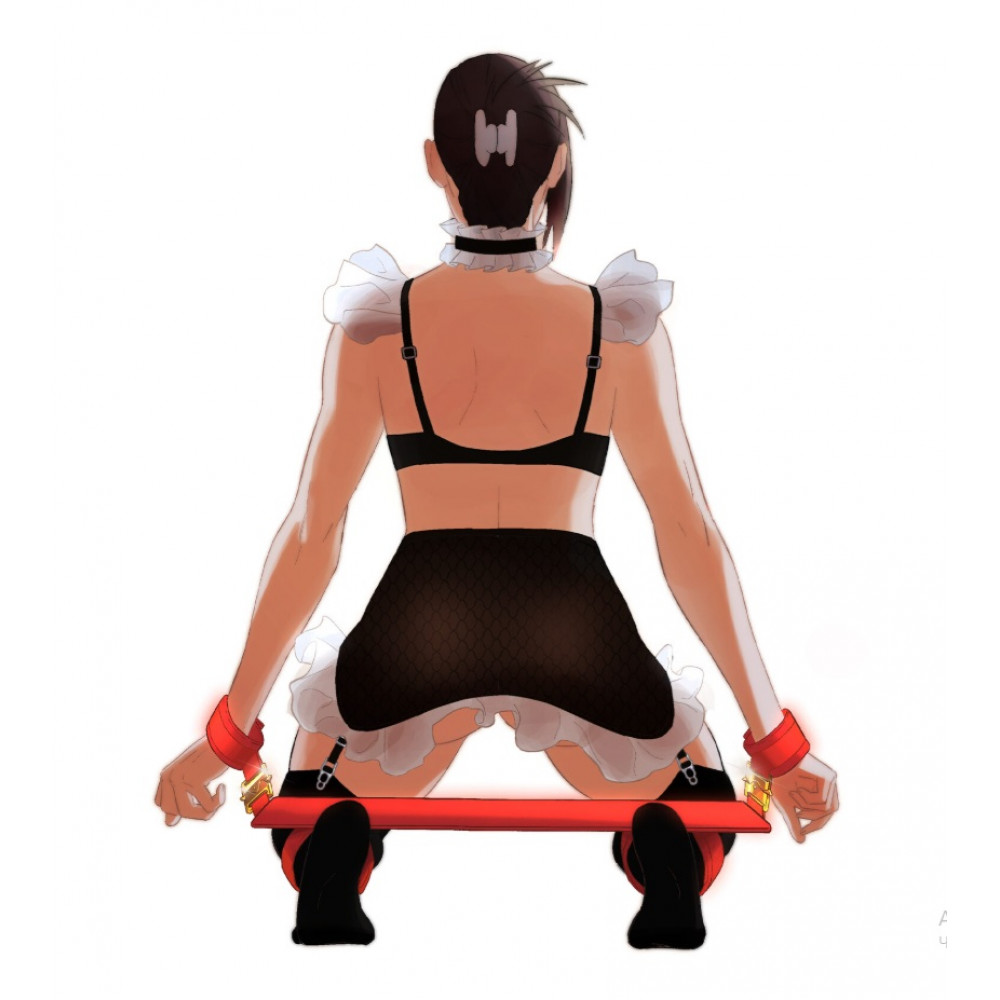 Різне - Набір з розпірної планки та фіксаторів UPKO у вигляді червоних бантів 11