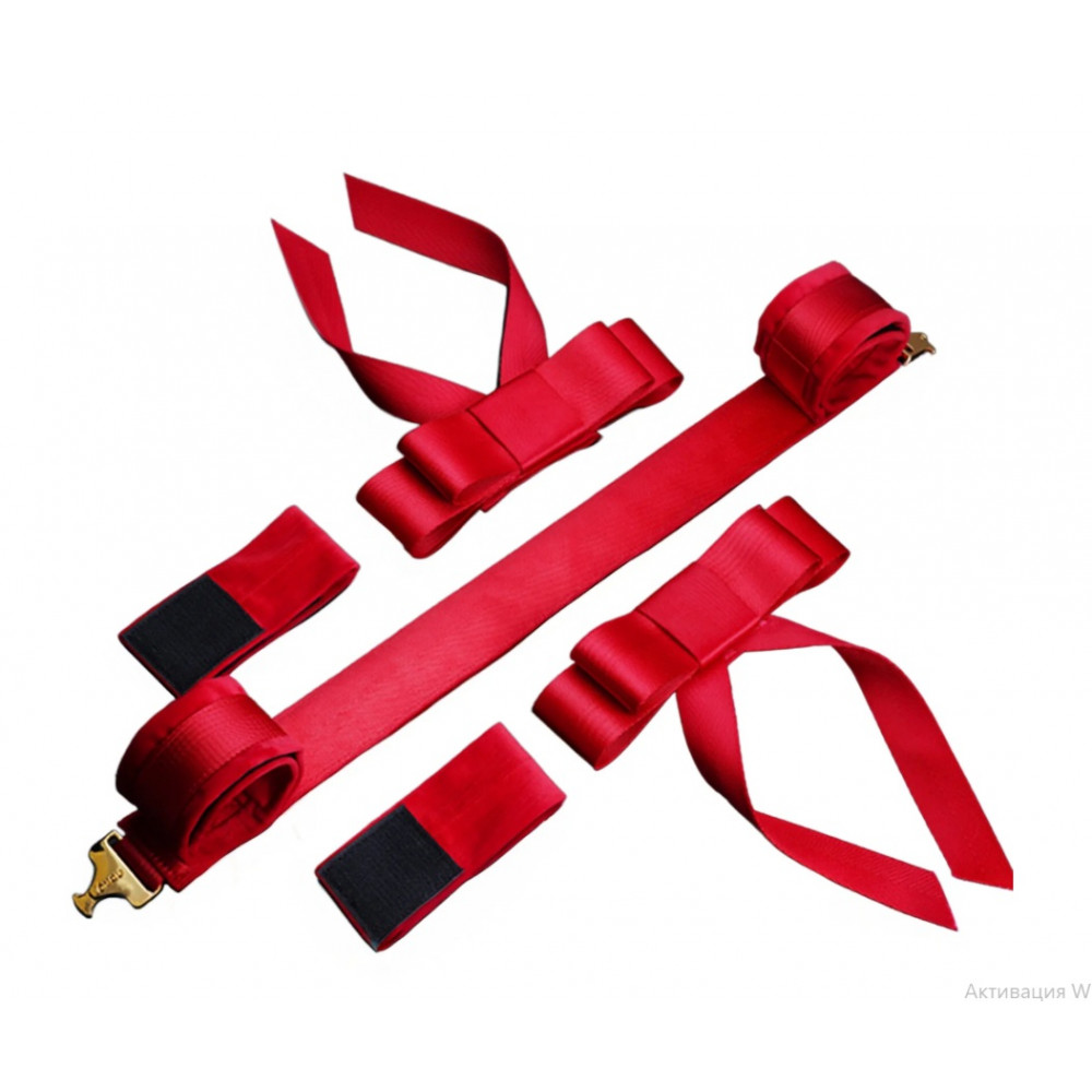 Різне - Набір з розпірної планки та фіксаторів UPKO у вигляді червоних бантів 2