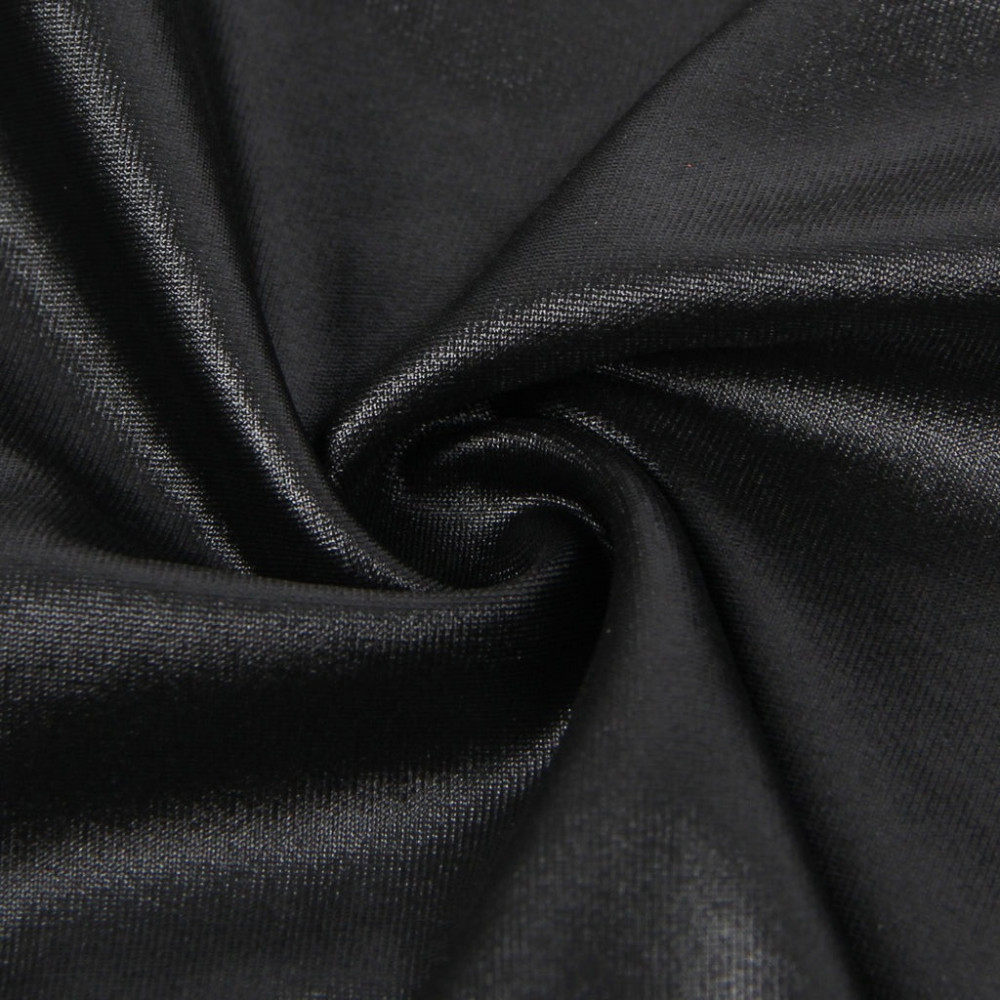 Різне - Сукня зі штучної шкіри та ремінцями на руки та шию Star Night з трусиками, чорний, М 2